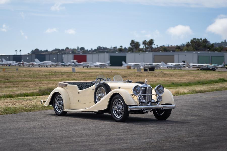  Alvis Speed 25 Tourer by Cross & Ellis (14579) 1938 года  (фото 1 из 86)